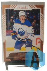 2022-23 O-Pee-Chee Glossy Rookies Gold Owen Power #R-7 RC Sabres